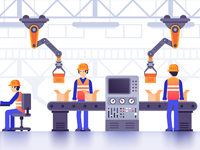 应用场景 生产环境 - Smart factory solutions based on AI technology